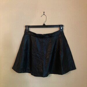 AMERICAN EAGLE FAUX LEATHER SKIRT